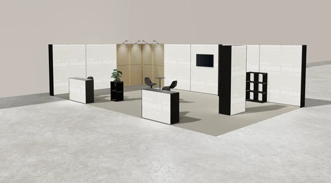 Stoisko w systemie M100 LED