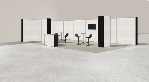 Stoisko w systemie M100 LED