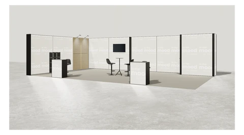 Stoisko w systemie M100 LED