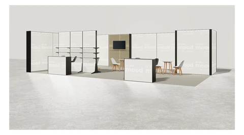 Stoisko w systemie M100 LED