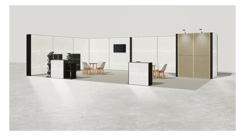 Stoisko w systemie M100 LED