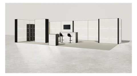Stoisko w systemie M100 LED