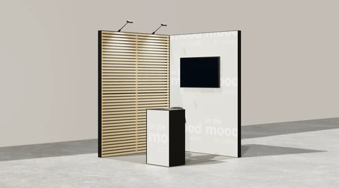 Stoisko w systemie M100 LED