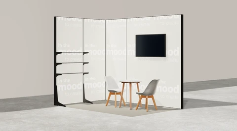 Stoisko w systemie M100 LED