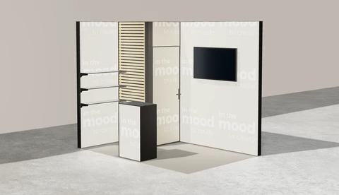 Stoisko w systemie M100 LED