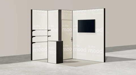 Stoisko w systemie M100 LED