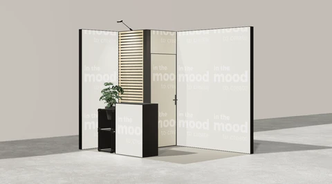 Stoisko w systemie M100 LED
