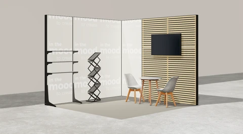 Stoisko w systemie M100 LED