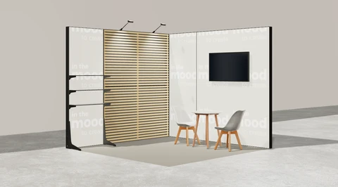 Stoisko w systemie M100 LED