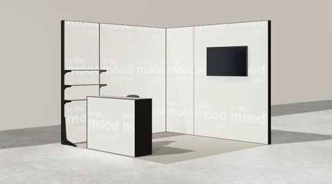 Stoisko w systemie M100 LED