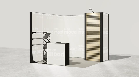 Stoisko w systemie M100 LED