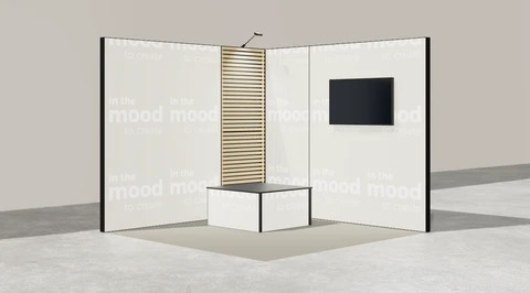 Stoisko w systemie M100 LED