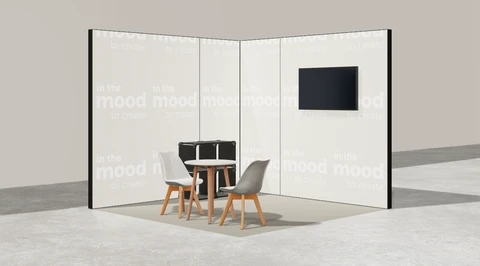 Stoisko w systemie M100 LED