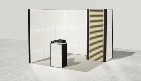 Stoisko w systemie M100 LED