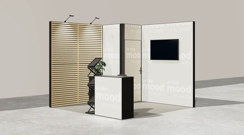 Stoisko w systemie M100 LED