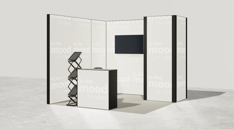 Stoisko w systemie M100 LED