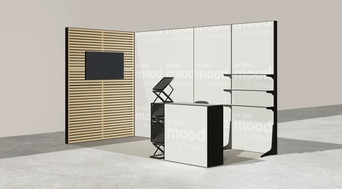 Stoisko w systemie M100 LED