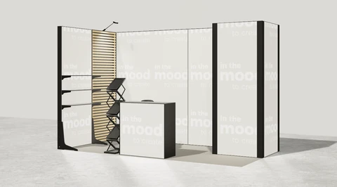 Stoisko w systemie M100 LED