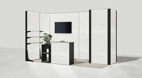 Stoisko w systemie M100 LED