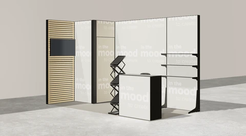 Stoisko w systemie M100 LED