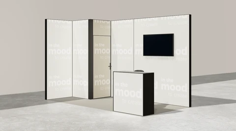 Stoisko w systemie M100 LED