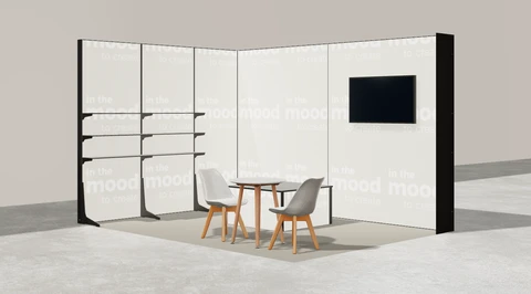 Stoisko w systemie M100 LED