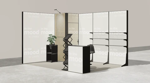 Stoisko w systemie M100 LED
