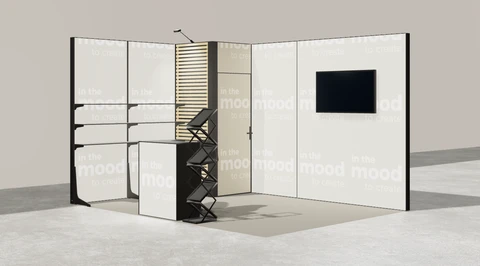 Stoisko w systemie M100 LED