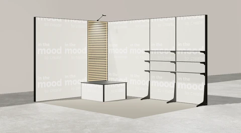 Stoisko w systemie M100 LED