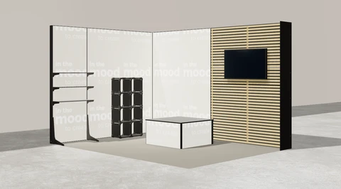 Stoisko w systemie M100 LED