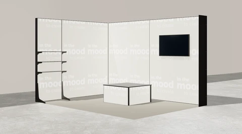 Stoisko w systemie M100 LED