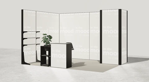 Stoisko w systemie M100 LED