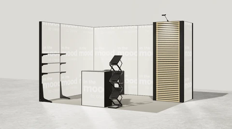 Stoisko w systemie M100 LED