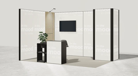 Stoisko w systemie M100 LED