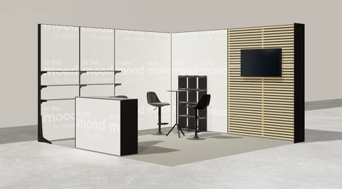 Stoisko w systemie M100 LED