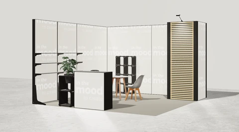 Stoisko w systemie M100 LED