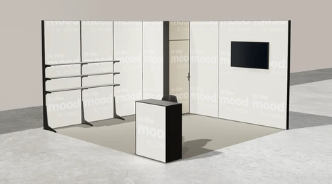 Stoisko w systemie M100 LED