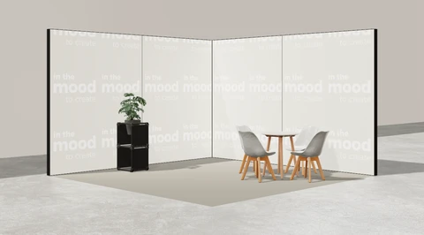 Stoisko w systemie M100 LED