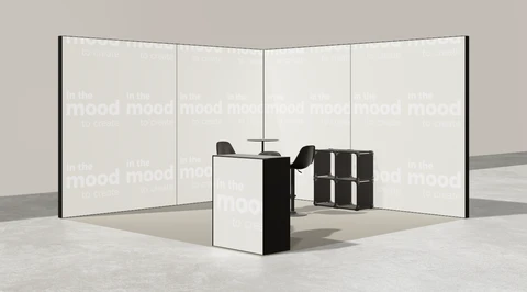 Stoisko w systemie M100 LED