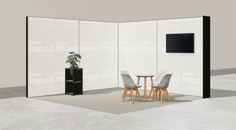 Stoisko w systemie M100 LED