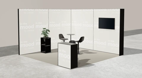 Stoisko w systemie M100 LED