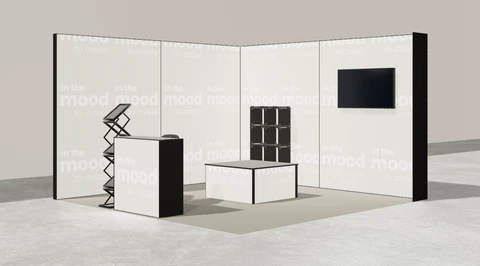 Stoisko w systemie M100 LED