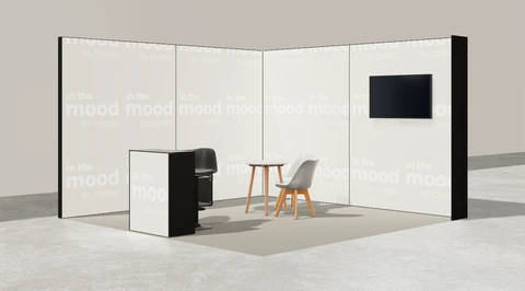 Stoisko w systemie M100 LED