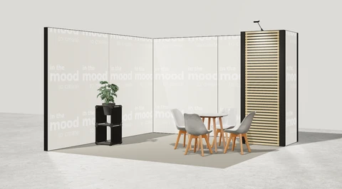 Stoisko w systemie M100 LED