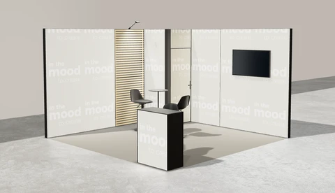Stoisko w systemie M100 LED