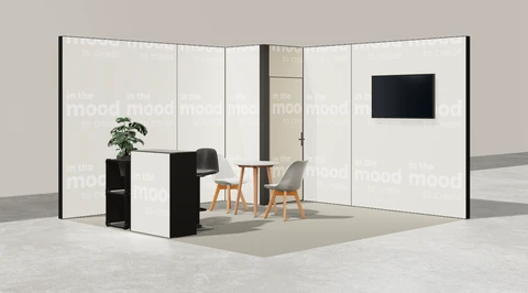 Stoisko w systemie M100 LED