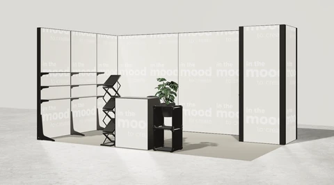 Stoisko w systemie M100 LED