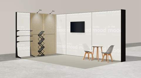 Stoisko w systemie M100 LED