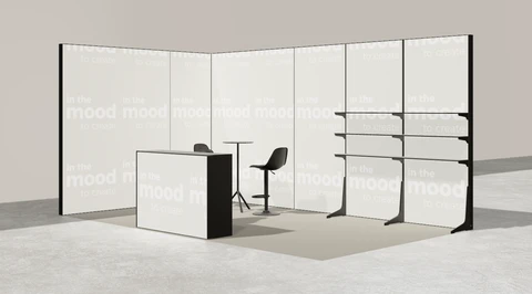 Stoisko w systemie M100 LED