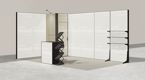 Stoisko w systemie M100 LED